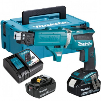 Аккумуляторная шуруповерт MAKITA DFS 452 TJX2 в чем.