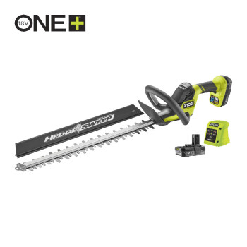 Кусторез RYOBI RY18HT45A-120 ONE+ (АКБ и ЗУ)