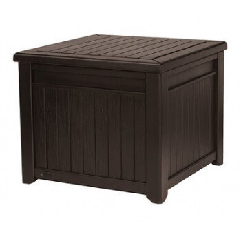 Столик-сундук Cube Rattan 208L, коричневый