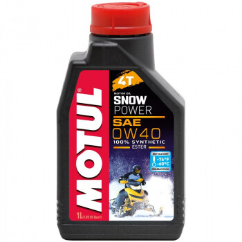 Масло моторное Motul SNOWPOWER 4T 0W40 1л