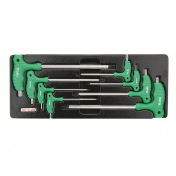 Набор-сет ключей L-Type Torx Т10-Т50 8шт 434х176мм TOPTUL (GAAT0804)