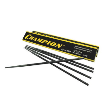 Напильник для цепей CHAMPION 4,8 (12 шт.)