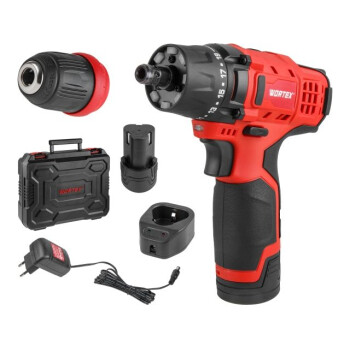 Аккум. дрель-шуруповерт WORTEX BD 1215 LiSET в чем.