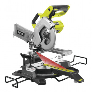 Аккумуляторная торцовочная пила RYOBI R18MS216-0 (без батареи)