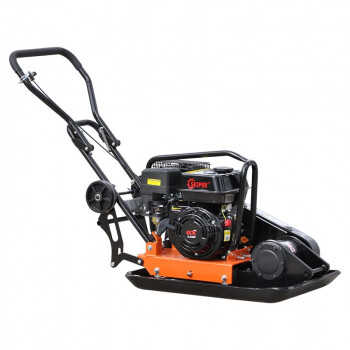 Бензиновая виброплита Skiper C140PRO-1 (168F,колёса)
