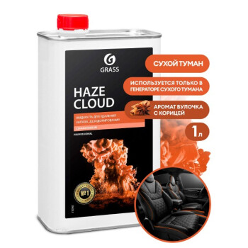 Жидкость для удаления запаха, дезодорирования GraSS "Haze Cloud Cinnamon Bun" 1л