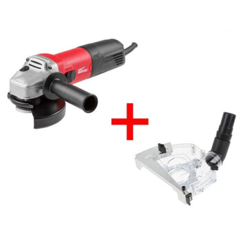 Одноручная углошлифмашина WORTEX AG 1210-1 в кор. + вытяжной кожух