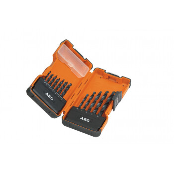 Набор сверел по металлу AEG POWER HSS-R (DIN 338) (19 шт.)