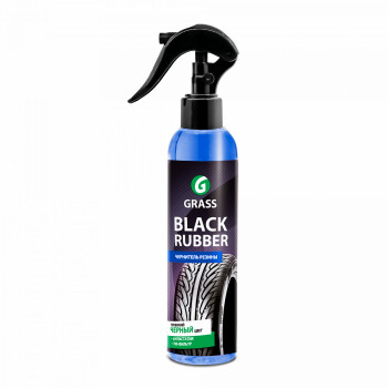 Полироль чернитель шин "Black rubber" (флакон 250 мл)