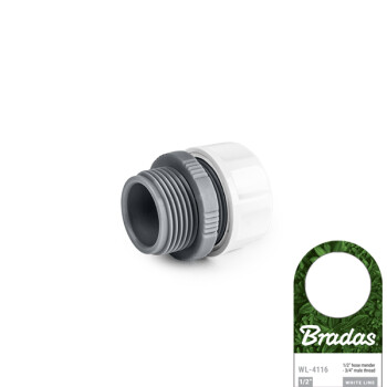 Адаптер BRADAS WHITE LINE 1/2" - 3/4" с наружной резьбой