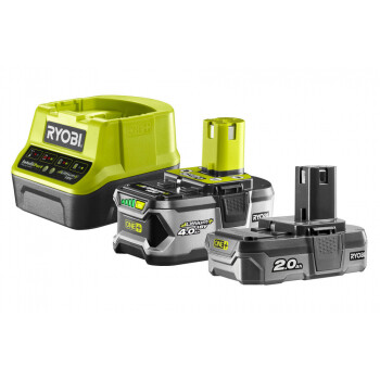 ONE + / Аккумуляторы (2) с зарядным устройством RYOBI RC18120-242