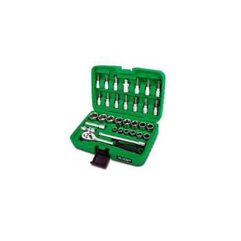 Набор головок и бит 39предм. 3/8" 12гр. TOPTUL (GCAI3902)