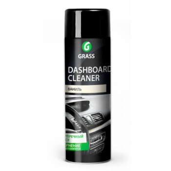 Полироль-очиститель пластика GraSS "Dashboard Cleaner" (ваниль), 650мл