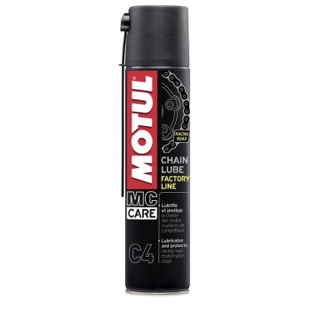 Смазка Motul C4 CHAIN LUBE FL для мотоцепей, 400 мл
