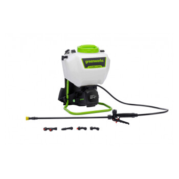 Опрыскиватель аккумуляторный садовый Greenworks G24BPSII 24В