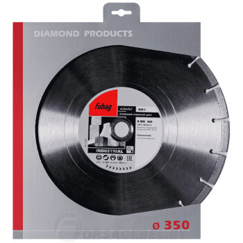 Алмазный диск (по абразивам) FUBAG AW-I 350х2,8х25,4