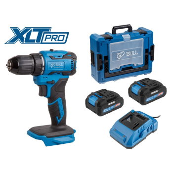 Аккум. дрель-шуруповерт BULL SR 1804 Xcase XLTpro (2 АКБ 2Ач + ЗУ)