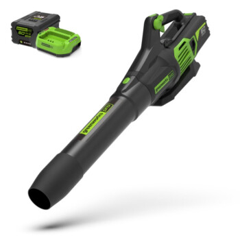 Воздуходувка аккумуляторная Greenworks GD60ABK4 60В (АКБ 4Ач + ЗУ)
