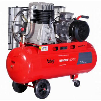 Компрессор масляный ременной FUBAG B6800B/100 СТ5 одноступенчатый (45681526)