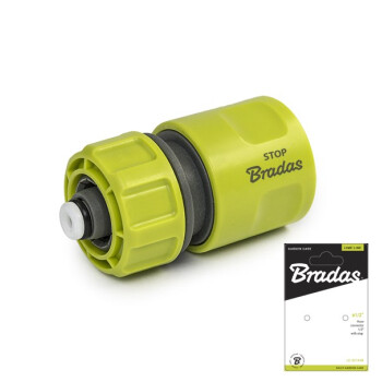 Коннектор с аквастопом BRADAS LIME LINE 1/2"