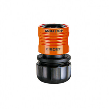 Коннектор с аквастопом Claber 3/4” (блистер)