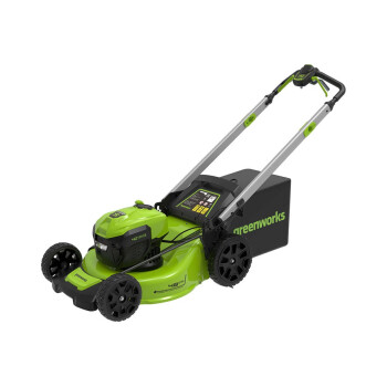 Аккумуляторная самоходная газонокосилка Greenworks GD40LM48SP
