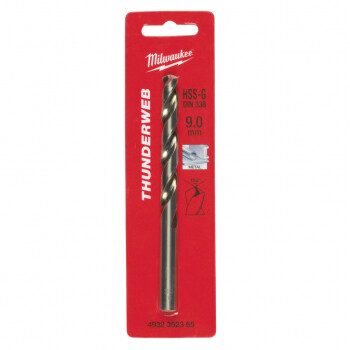 Сверло по металлу HSS-G MILWAUKEE D 9,0x81x125 (1 шт.)