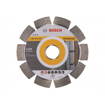 Алмазный круг 125х22.2 мм универс. сегмент. EXPERT FOR UNIVERSAL BOSCH (сухая резка)
