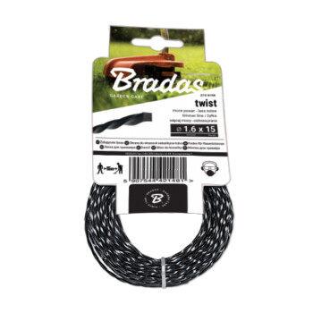 Леска плетеная BRADAS 2,4мм/15м