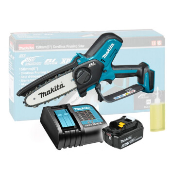 Аккумуляторная пила цепная MAKITA LXT DUC150SF (АКБ 3Ач + ЗУ)