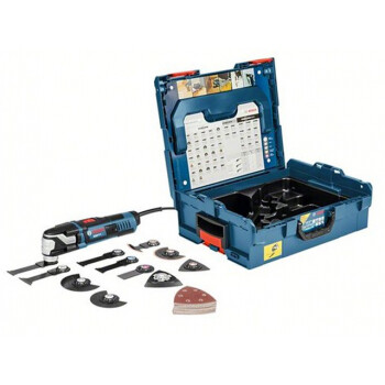 Многофункциональный инструмент (реноватор) BOSCH GOP 55-36 L-BOXX + набор оснастки