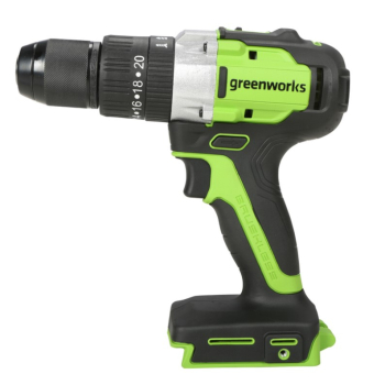 Аккумуляторная дрель-шуруповерт Greenworks GD24DD60 24В