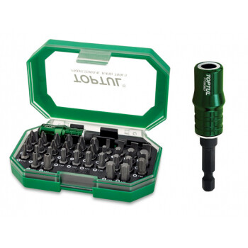 Набор бит 1/4"  35шт. с магнитным держателем TOPTUL (GACW3502S)