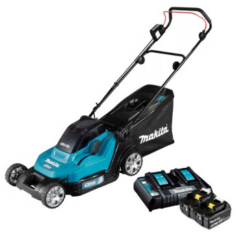 Аккумуляторная газонокосилка Makita DLM432PT2 (2АКБ 5Ач + ЗУ)