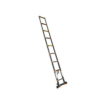 Лестница телескопическая 1-секц. алюм. 510см, 13 ступ. 13,5кг BLACK LINE STARTUL (ST9931-051)