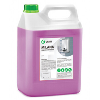 Мыло жидкое для рук GraSS "Milana" (черника в йогурте). 5кг.