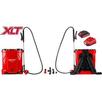 Аккум. опрыскиватель WORTEX KS 1220 Li ALL1 XLT SET (АКБ 2Ач + ЗУ)