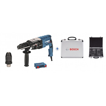 Перфоратор Bosch GBH 2-28 F в L-кейс + набор оснастки