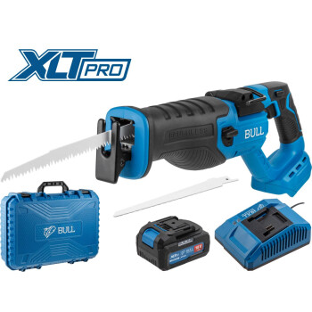 Аккумуляторная сабельная пила BULL CSR 2118 E XLTpro SET (АКБ 4Ач + ЗУ)