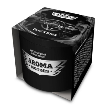 Ароматизатор гелевый GraSS «Aroma Motors» BLACK STAR 100мл