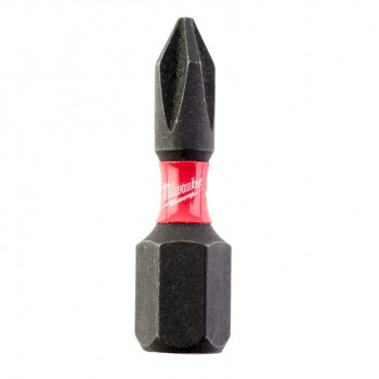 Бита ударная MILWAUKEE SHOCKWAVE PH1 25 мм (2 шт.)