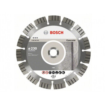 Алмазный круг 115х22.2 мм по бетону сегмент. BEST FOR CONCRETE BOSCH (сухая резка)