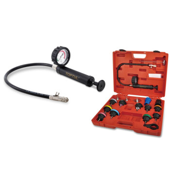 Набор для проверки герметичности системы охлаждения 18 предм. TOPTUL (JGAI1802)