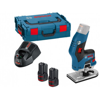 Аккумуляторный кромочный фрезер BOSCH GKF 12V-8 L-BOXX