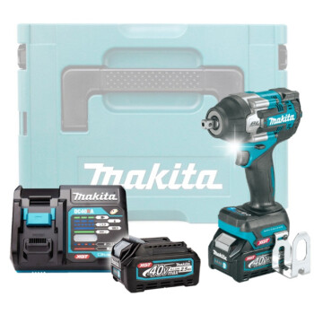 Аккумуляторный ударный гайковерт MAKITA XGT TW 007 GD 201 MakPac 3