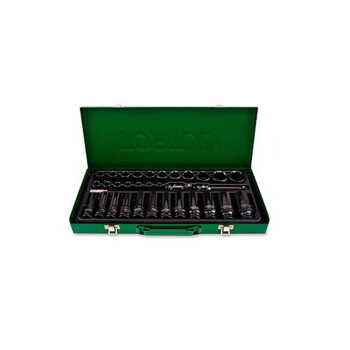 Набор головок ударных 1/2" 8-32мм 6гр. 32пр. TOPTUL (GDAD3201)