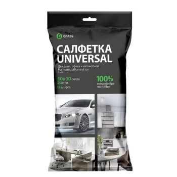 Салфетка GraSS микрофибра 250 г/м 30*30 (10шт)