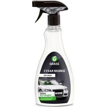 Очиститель-полироль ЛКП автомобиля GraSS "Dry Wash", 500мл