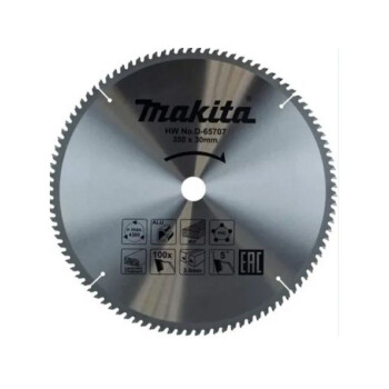 Диск пильный 355х30 мм 100 зуб. по алюминию MAKITA (твердоспл. зуб)