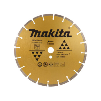 Алмазный круг 300х20/25.4 мм по бетону сегмент. MAKITA (сухая резка)